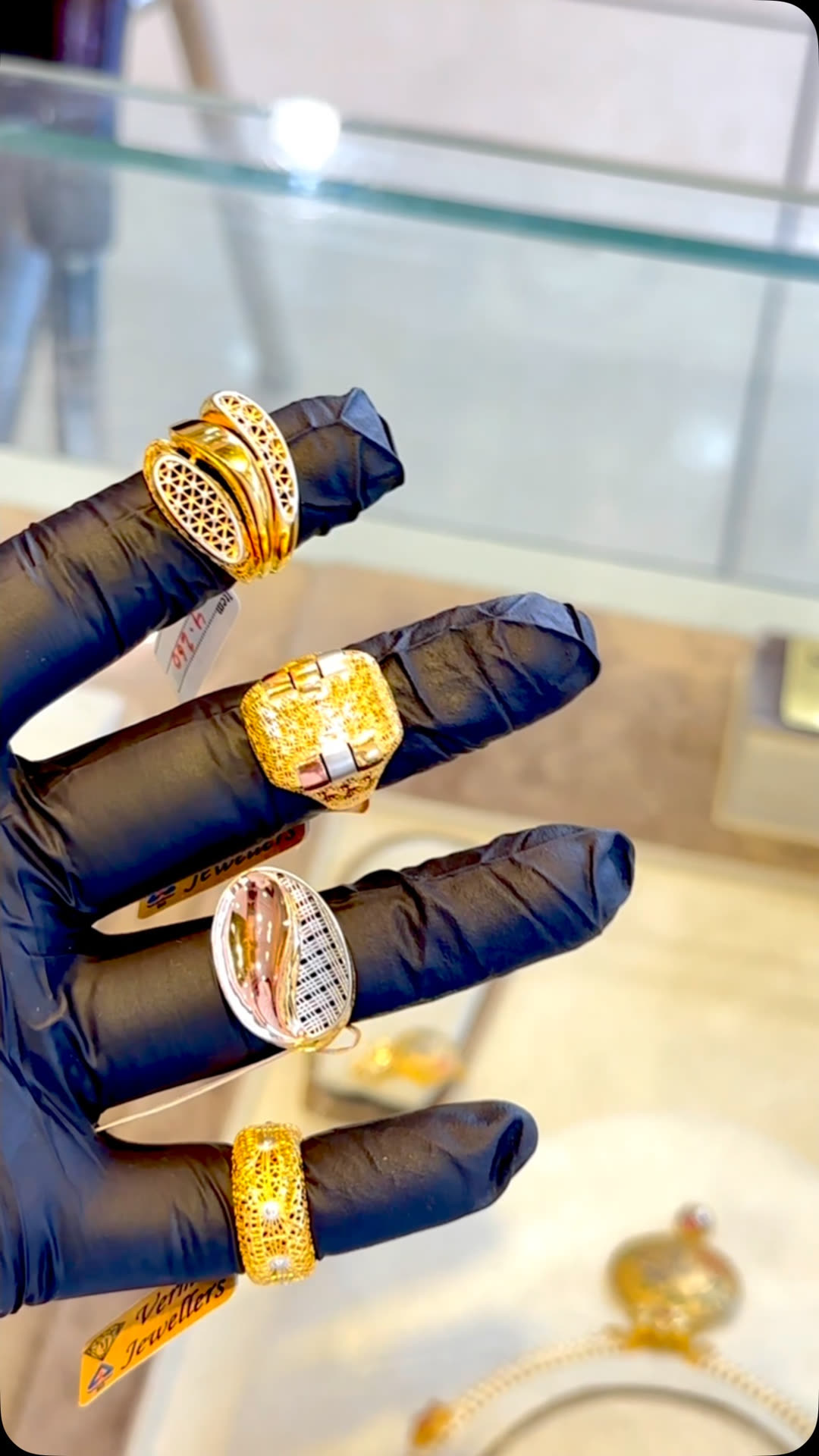 Gold Cocktail Rings