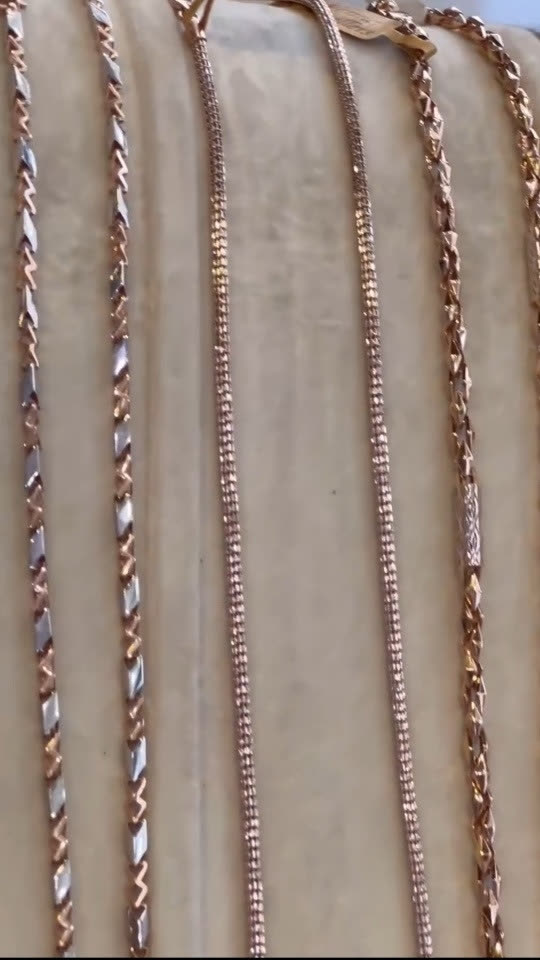 Two-Tone Gold Chains